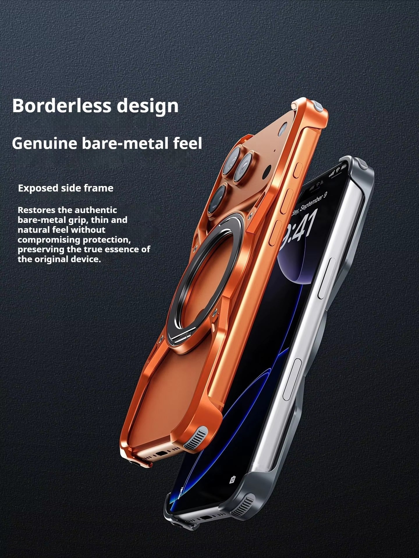 Durable iPhone 17 Bumper With MagaSafe Stand