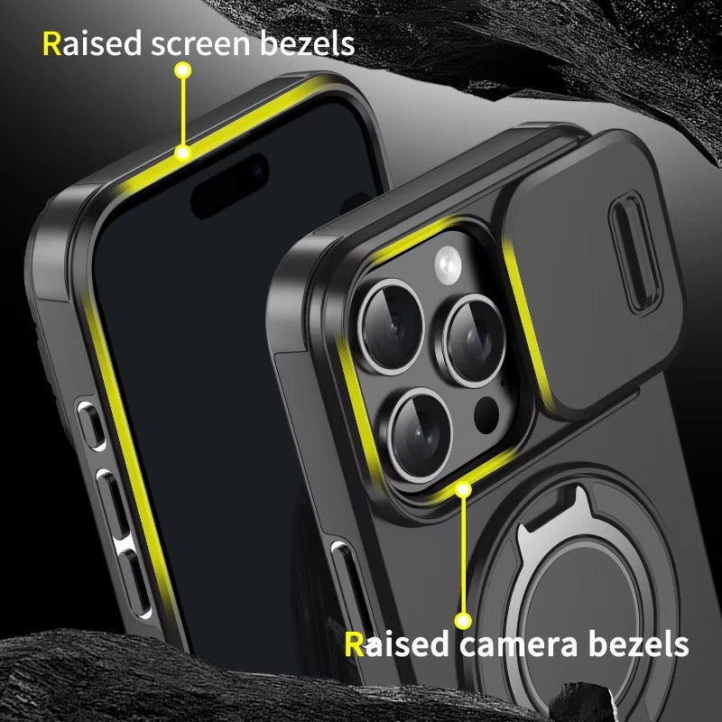 Luxury Rugged Armor Magnetic Case iPhone11