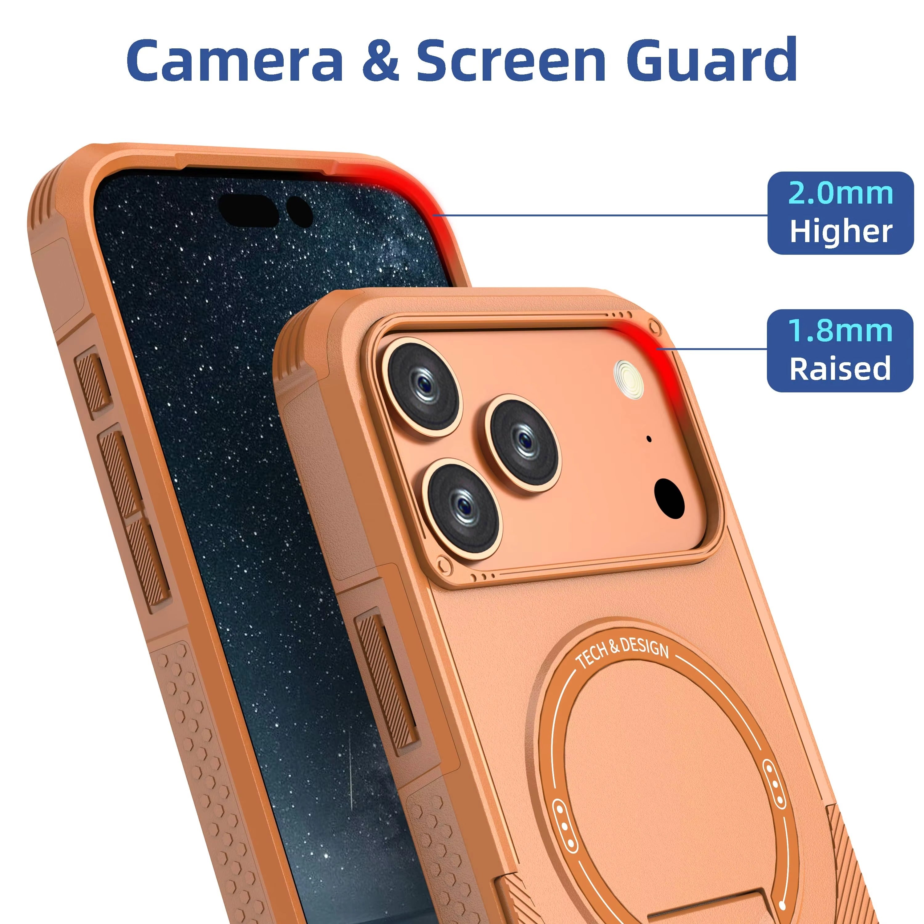 Magnetic Shockproof Kickstand Case iPhone 12