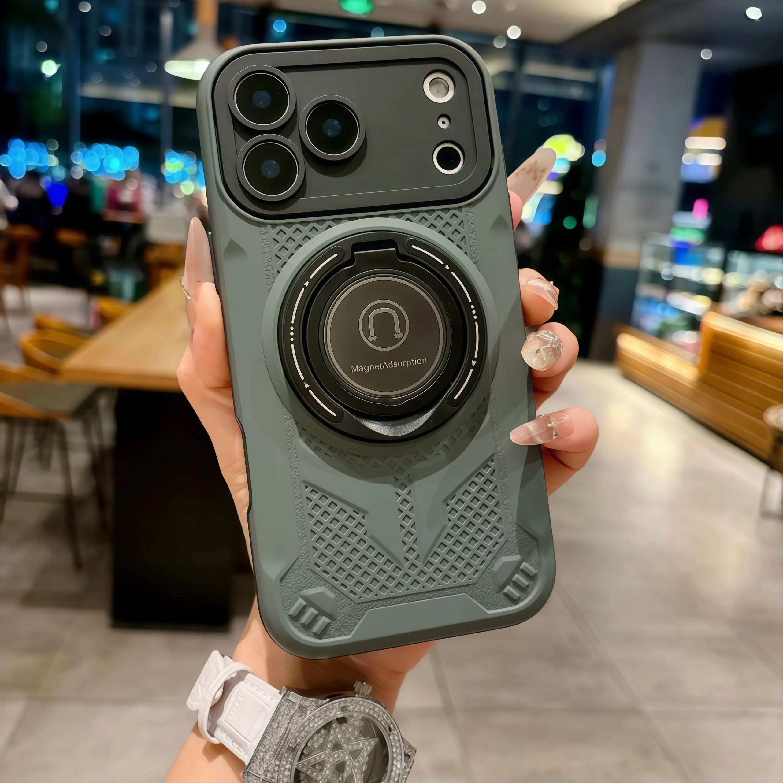 Metal Rotatable Armor iPhone Case 13 Edition