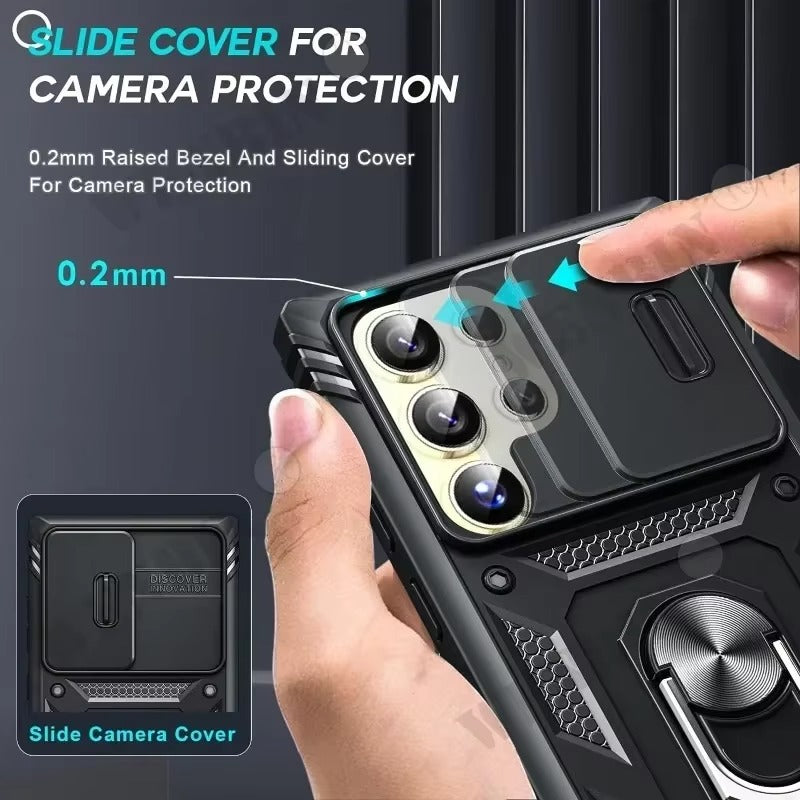 Ultimate Protection With Kickstand And Rotation