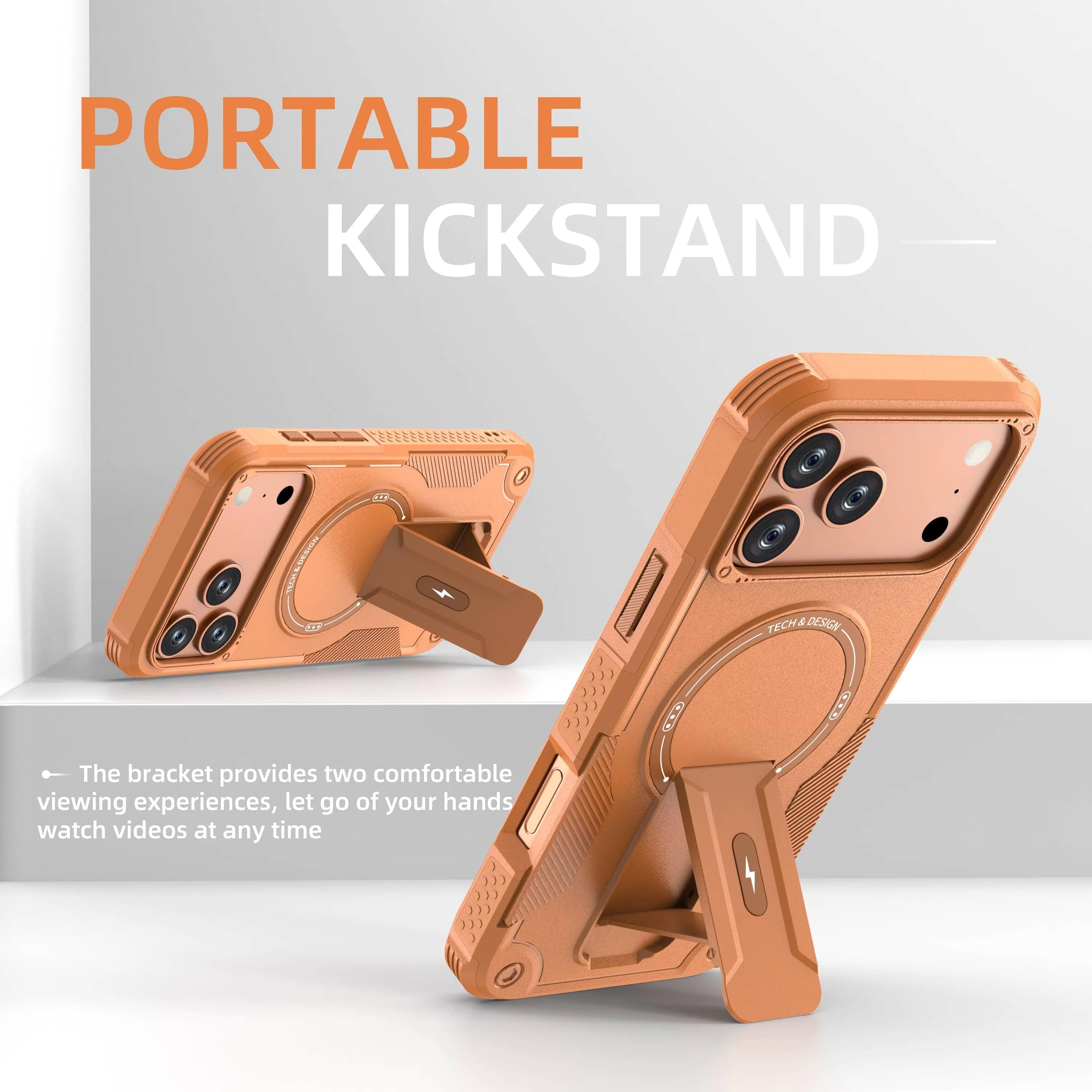 Magnetic Shockproof Kickstand Case iPhone 12