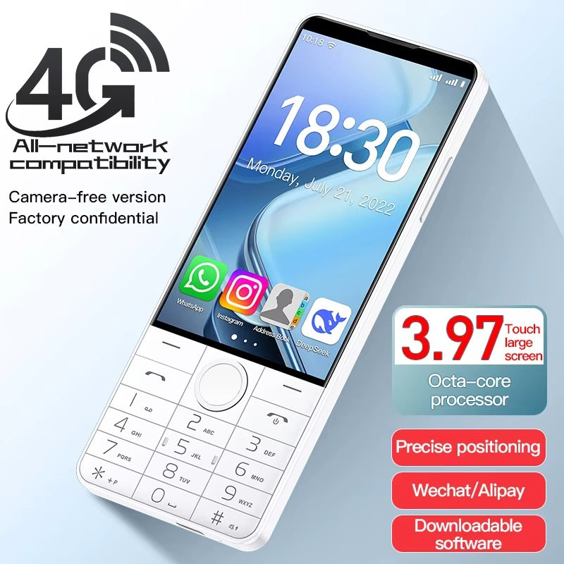 Compact Android Phone With Touch Keyboard