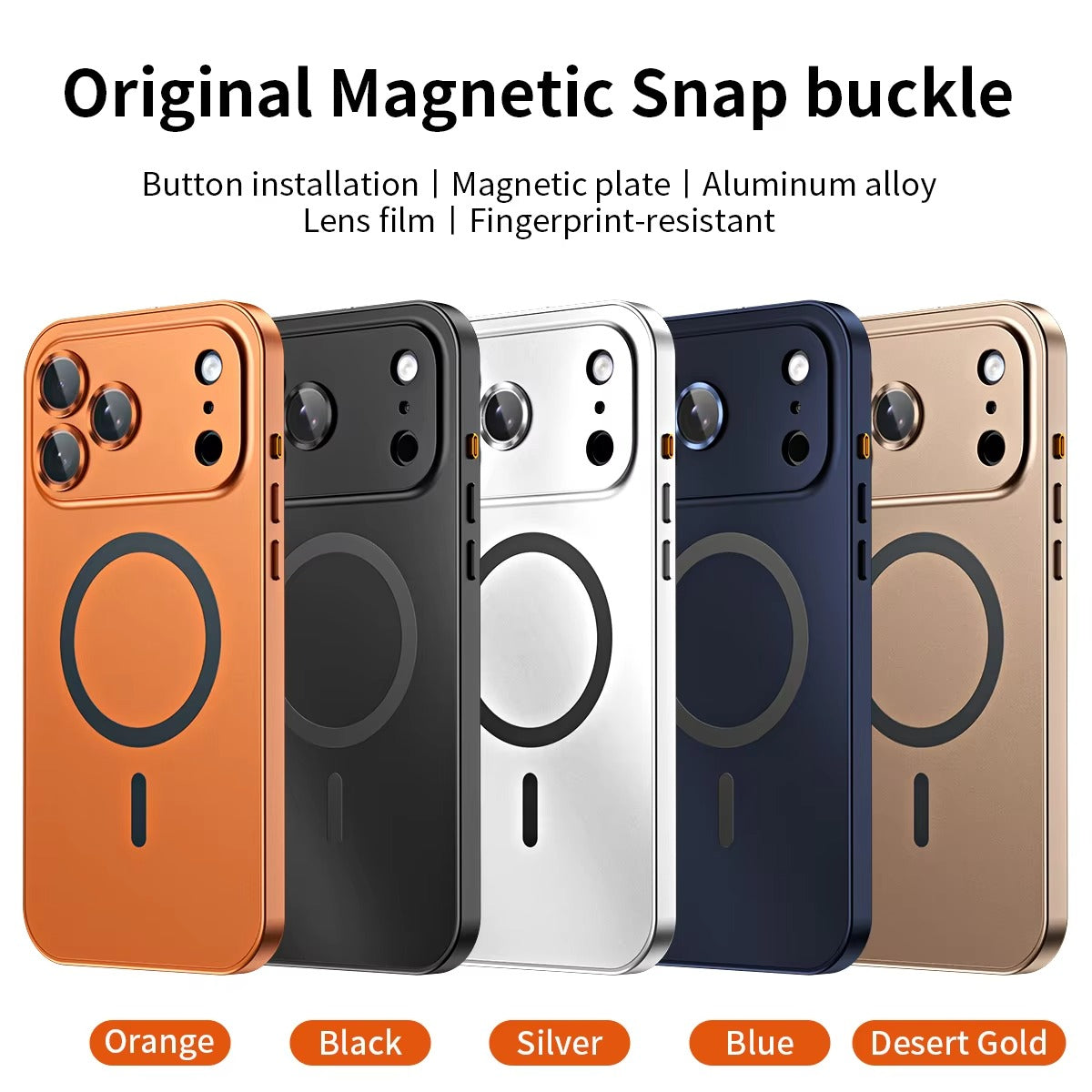 Luxury Metal iPhone Case 14 Edition best quality