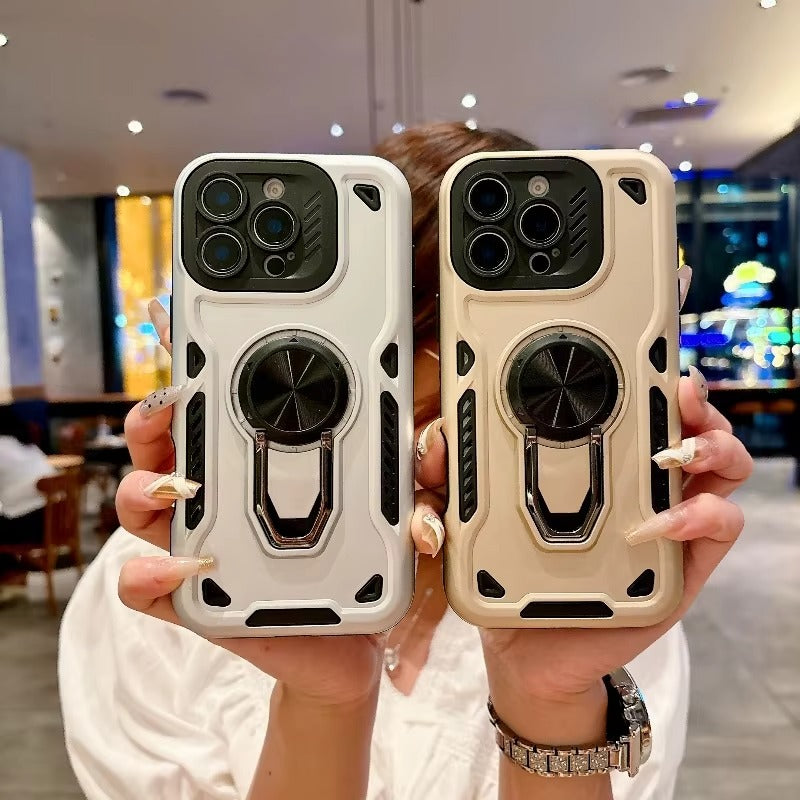Luxury Armor Case 360° Rotating iPhone 16