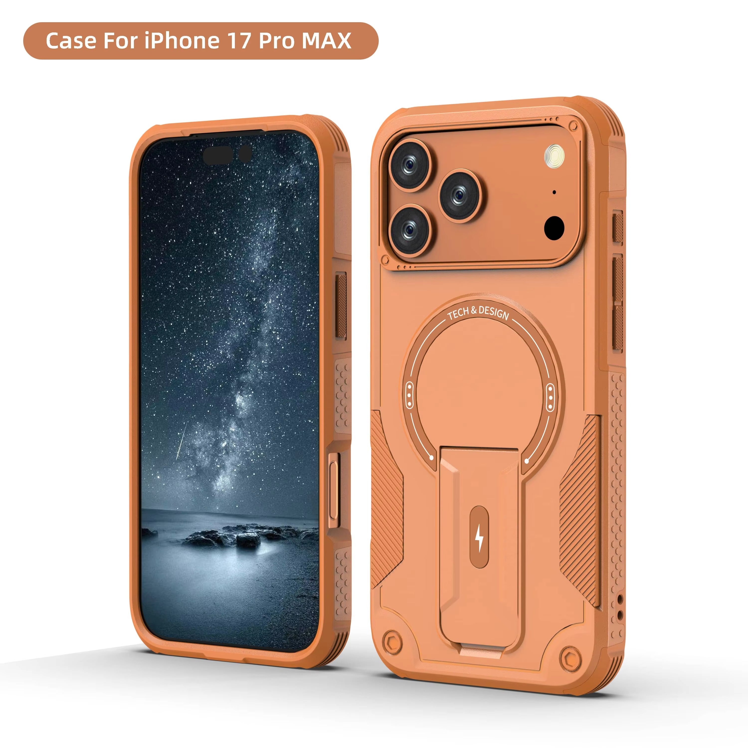 Magnetic Shockproof Kickstand Case iPhone 12
