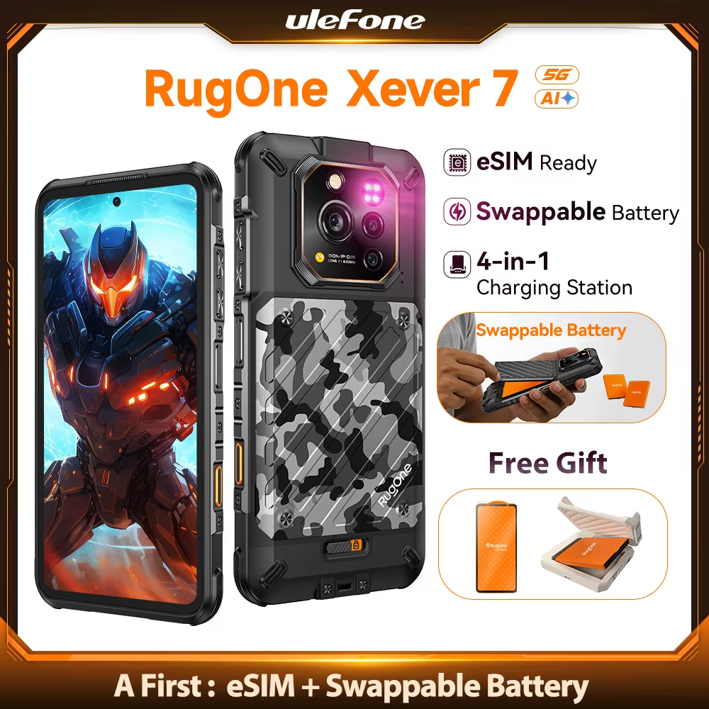 Powerful 5G Rugged Smartphone With AMOLED