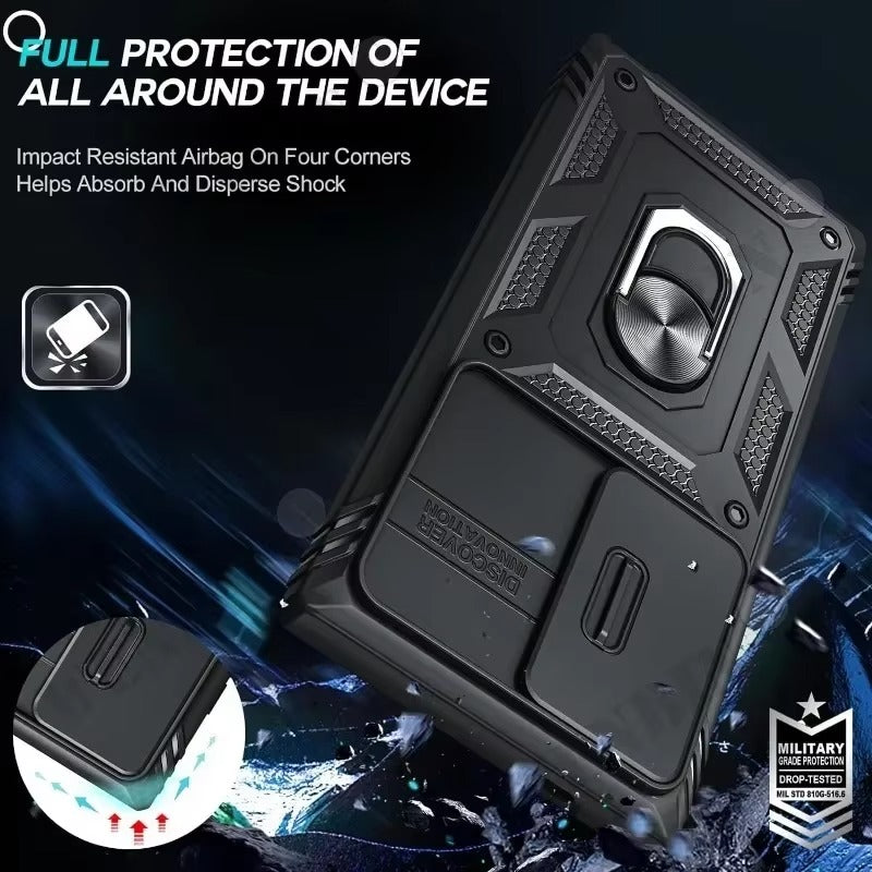Ultimate Protection With Kickstand And Rotation