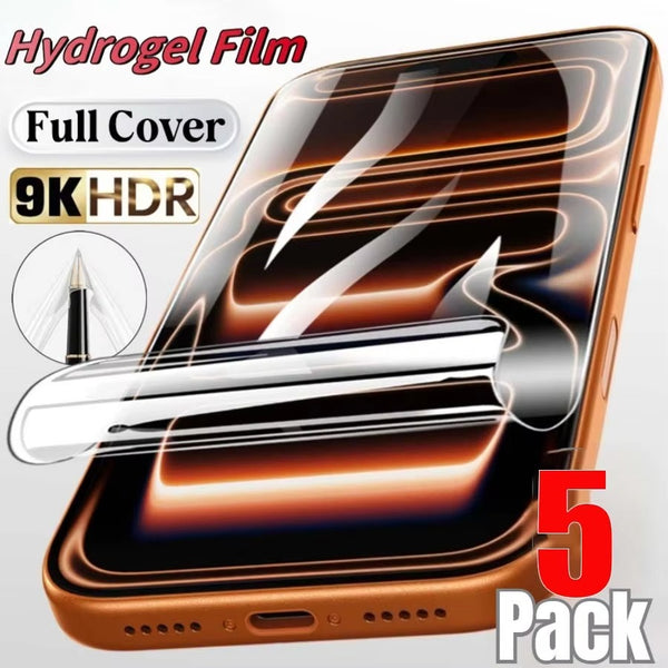 Premium Full Cover Hydrogel Screen Protection