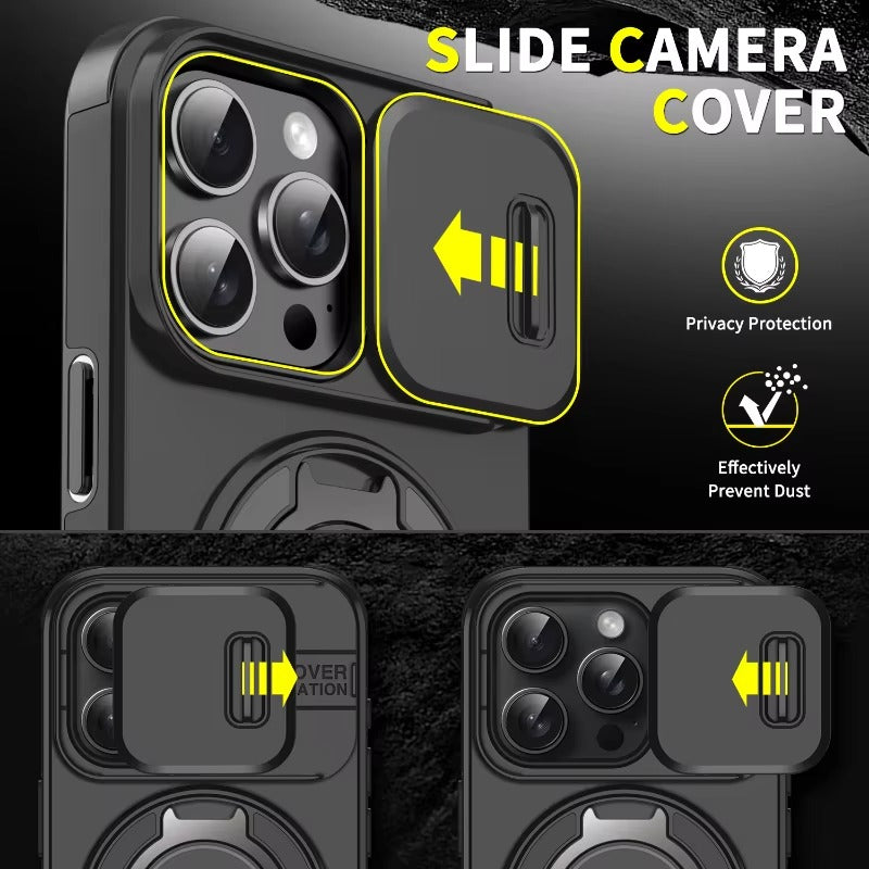 Luxury Rugged Armor Magnetic Case iPhone11