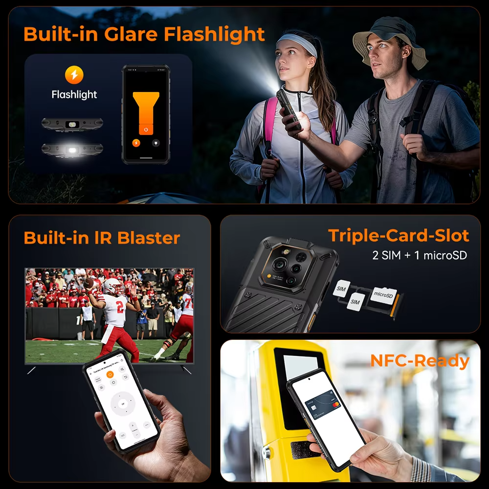 Powerful 5G Rugged Smartphone With AMOLED