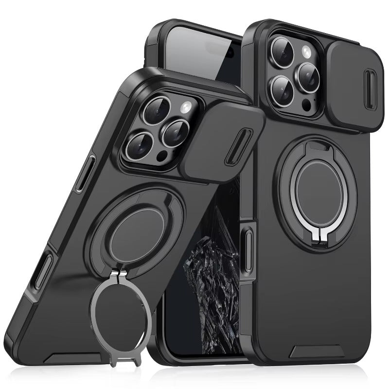 Luxury Rugged Armor Magnetic Case iPhone11