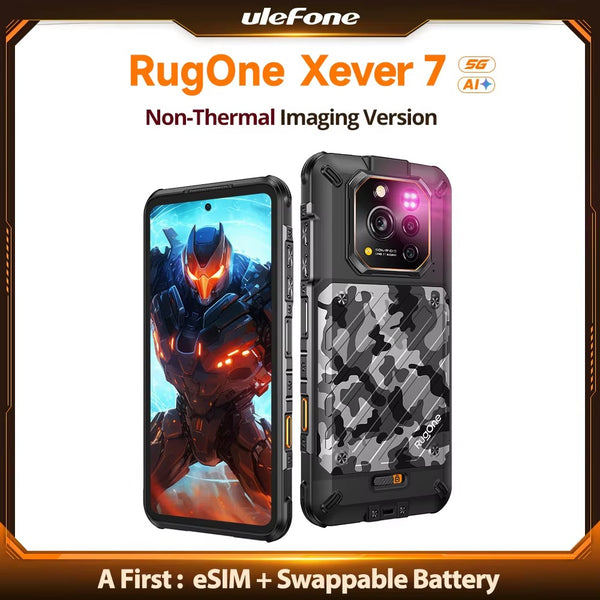 Powerful 5G Rugged Smartphone With AMOLED