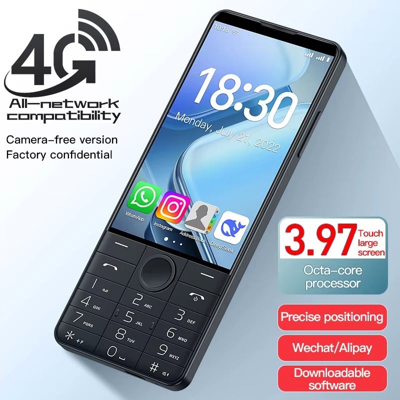 Compact Android Phone With Touch Keyboard