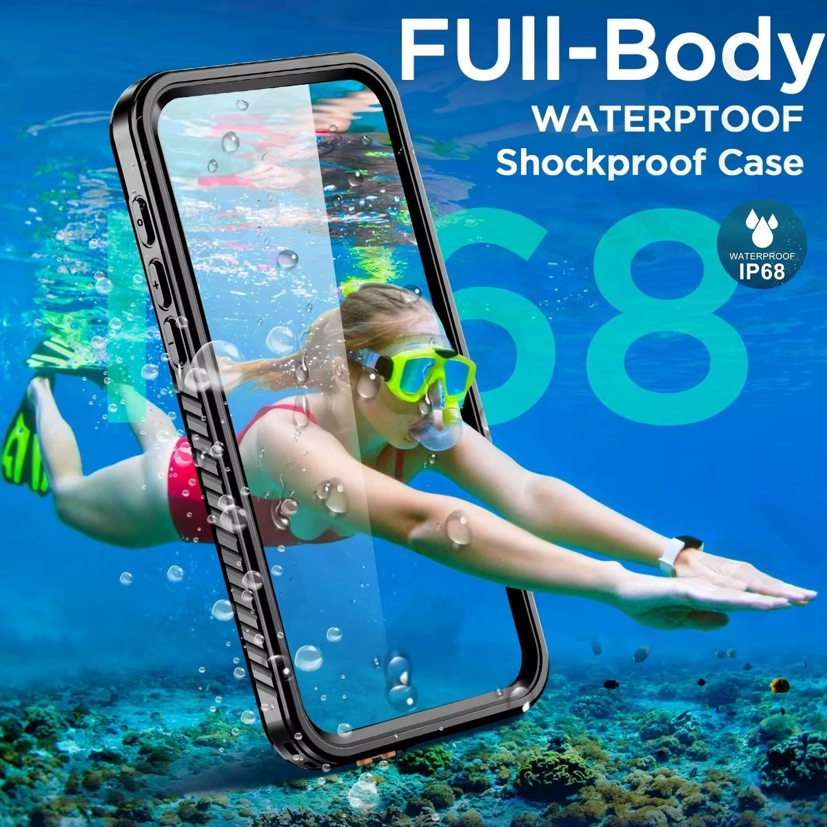 IP68 Waterproof Protection For iPhone 15