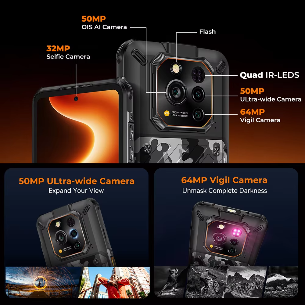 Powerful 5G Rugged Smartphone With AMOLED